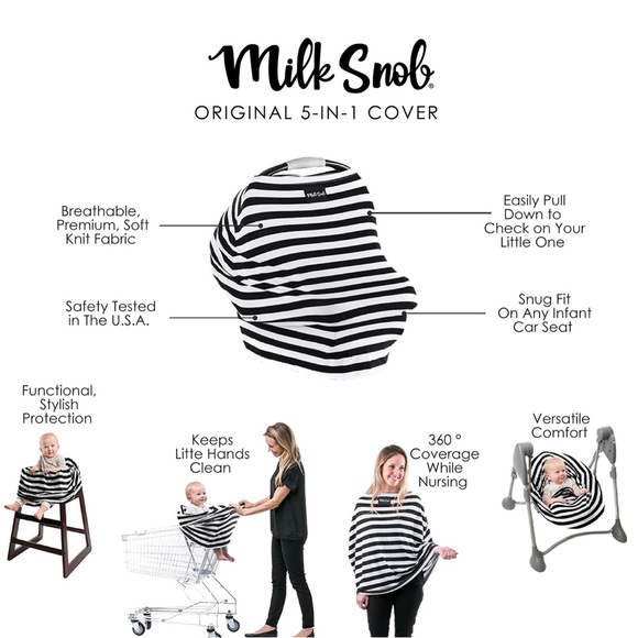 NEW MilkSnob nursing cover - Picture 1 of 4